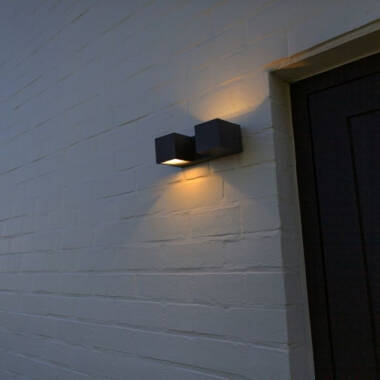 Image of Lutec Fari LED Outdoor Up & Down Wall Light
