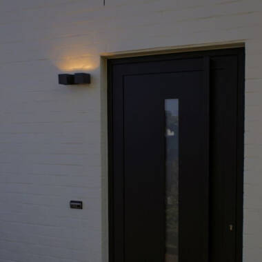 Image of Lutec Fari LED Outdoor Up & Down Wall Light