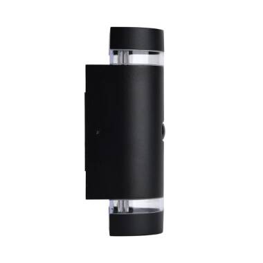 Image of Lutec Focus Outdoor Up & Down Wall Light with PIR Sensor