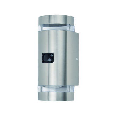 Image of Lutec Focus Outdoor Up & Down Wall Light with PIR Sensor