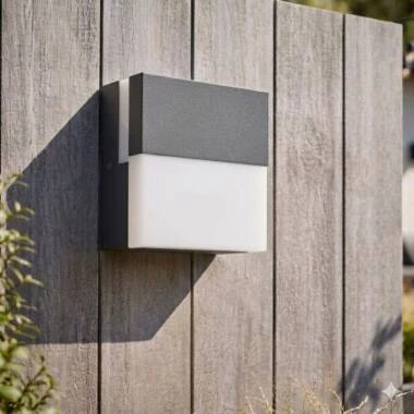 Lutec Domino LED Outdoor Flush Wall Light