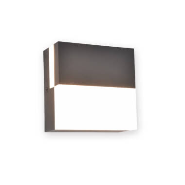 Image of Lutec Domino LED Outdoor Flush Wall Light