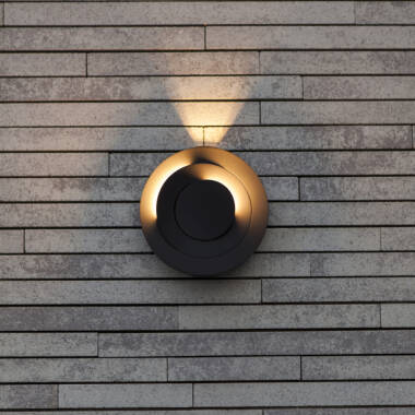 Image of Lutec Moov LED Outdoor Flush Wall Light