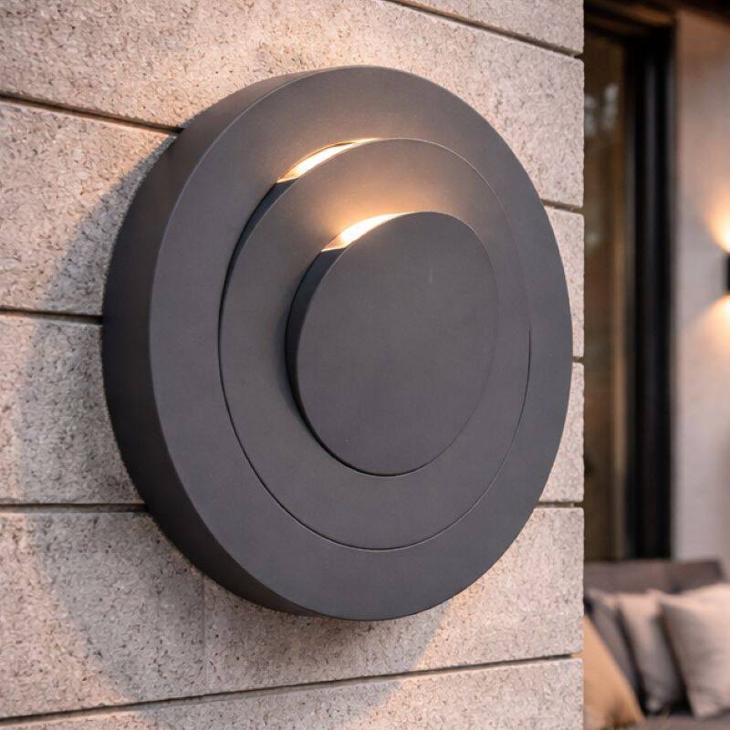 Image of Lutec Moov LED Outdoor Flush Wall Light