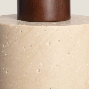 Image of Edit Enzo Travertine Ceiling Pendant Light