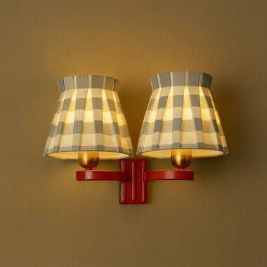 Wisteria Boxie Twin Wall Light