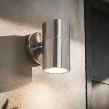 Image of Edit Satin Outdoor Wall light