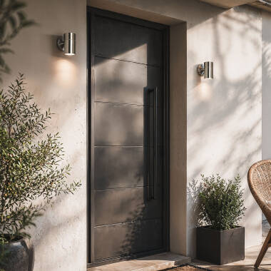 Image of Edit Satin Outdoor Wall light