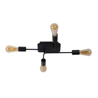 Lucide Lester 4 Arm Flush Ceiling Light