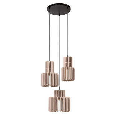 Lucide Rollo 3 Light Cluster Ceiling Pendant Light