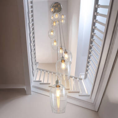 Image of Luxia Aria Pendant Light - Nickel