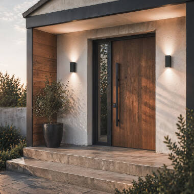 Image of Edit Miseno IP44 Outdoor Up & Down Wall Light