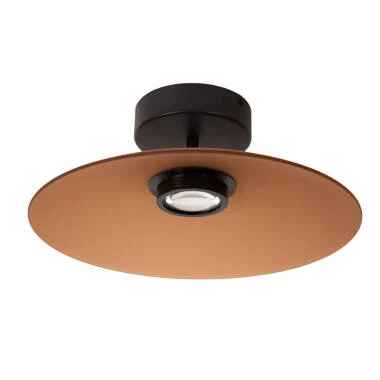 Lucide Menga LED Glass Semi-Flush Ceiling Light