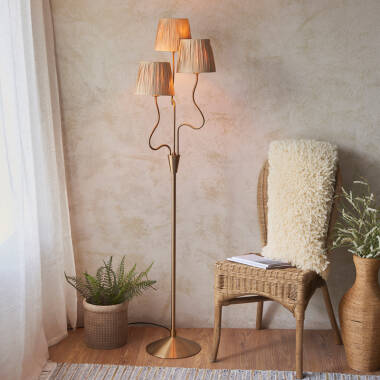 Luxia Tiverton 3 Light Floor Lamp