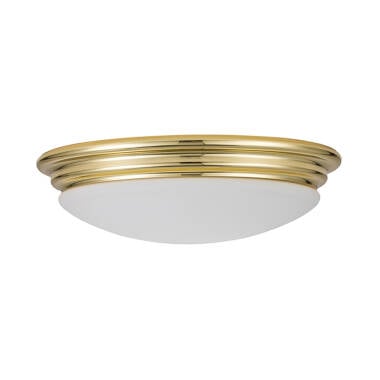 Elstead Brompton Bathroom Flush Ceiling Light