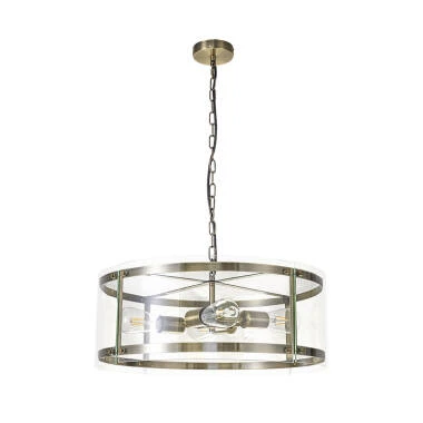 Bobbin 4 Arm Ceiling Pendant