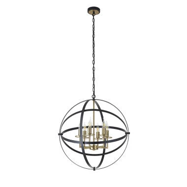 Vesta 6 Arm Ceiling Pendant Light
