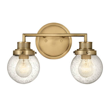 Quintiesse Poppy 2 Arm Wall Light