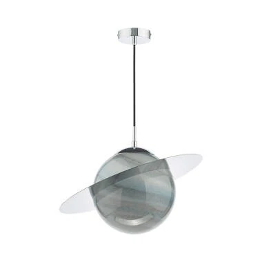 Dar Saturn Glass Ceiling Pendant Light
