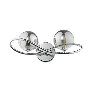 Dar Lysandra Twin Wall Light