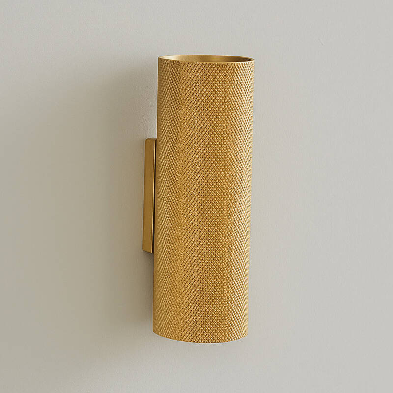 Image of Westport Moto Knurl 155 Up & Down Wall Light