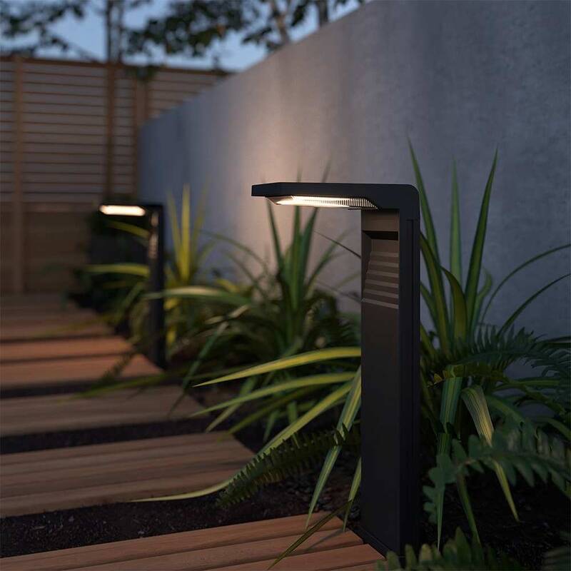 Image of Suri Oakham Solar LED Outdoor Bollard Light