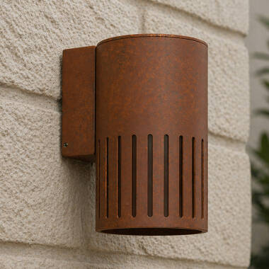 Image of Westport Rusty Glow Outdoor Wall Light
