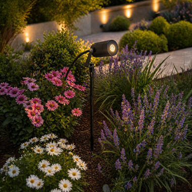 Image of Easyfit Pro 24v Garden Lights - Oak LED Outdoor Spotlight