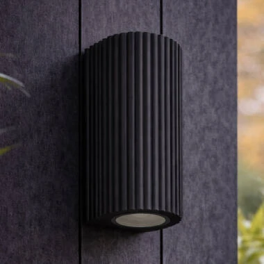 Image of Edit Lotus LED Outdoor Up & Down Wall Light