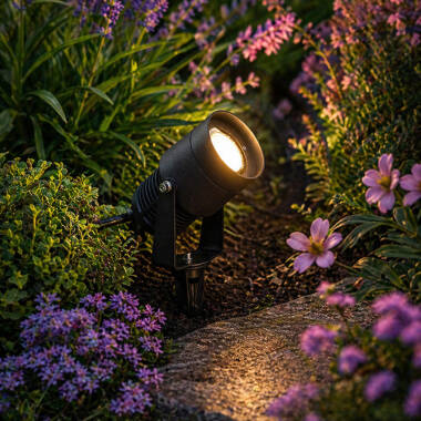 Image of Easyfit Pro 24v Garden Lights - Olive LED Outdoor Spotlight