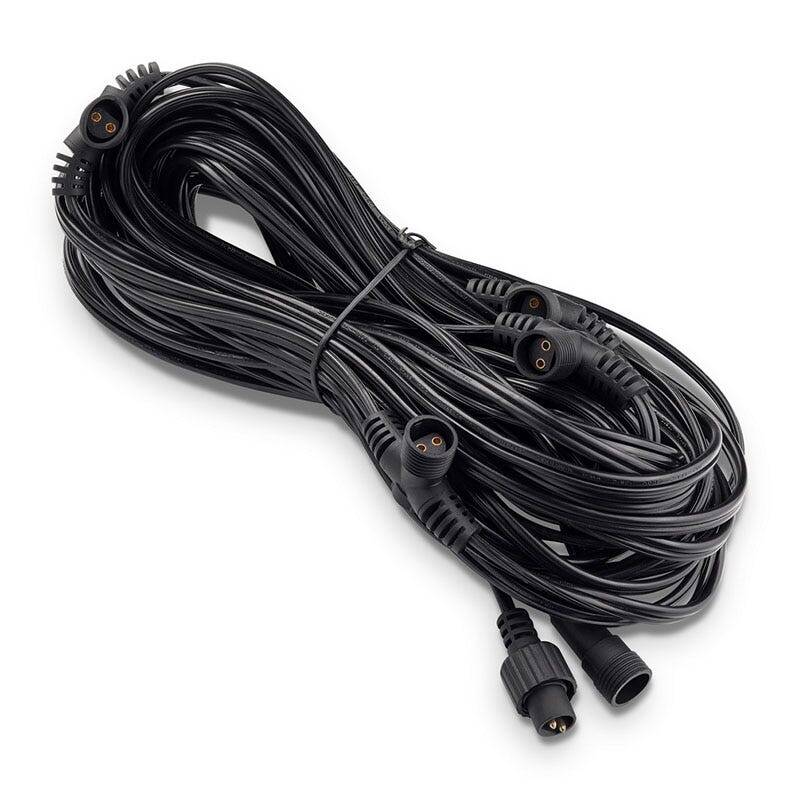 Image of EasyFit Pro 24V Garden Lights - 30 Metre Mains Cable with 12 Connectors