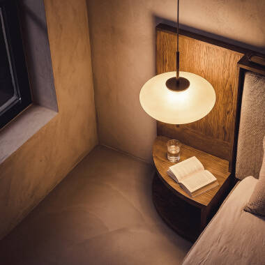 Image of Edit Aiko Glass Ceiling Pendant Light