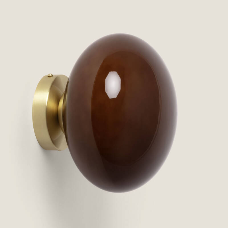Image of Edit Kurta Glass Flush Wall Light