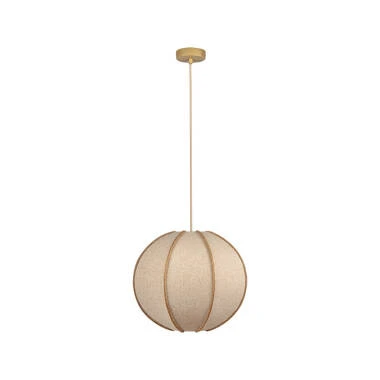 Khudi & Khora Solara Linen Ceiling Pendant Light