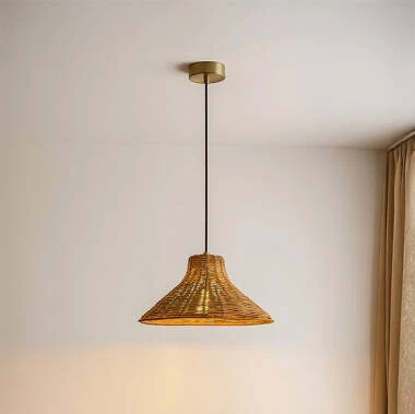 Wisteria Mabel Rattan Ceiling Pendant Light