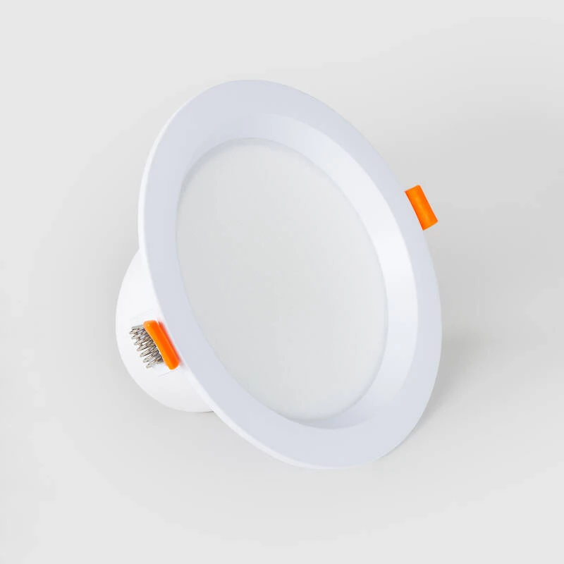 Image of Round 12W Daylight LED Downlight New Lux IP44 Cutout 135mm