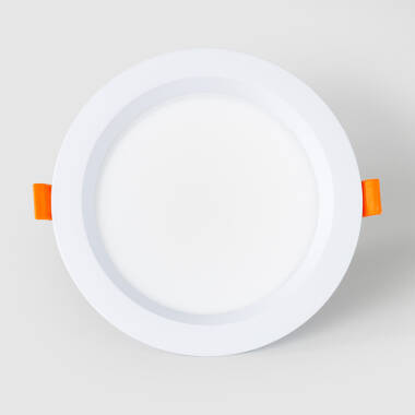 Image of Round 12W Daylight LED Downlight New Lux IP44 Cutout 135mm