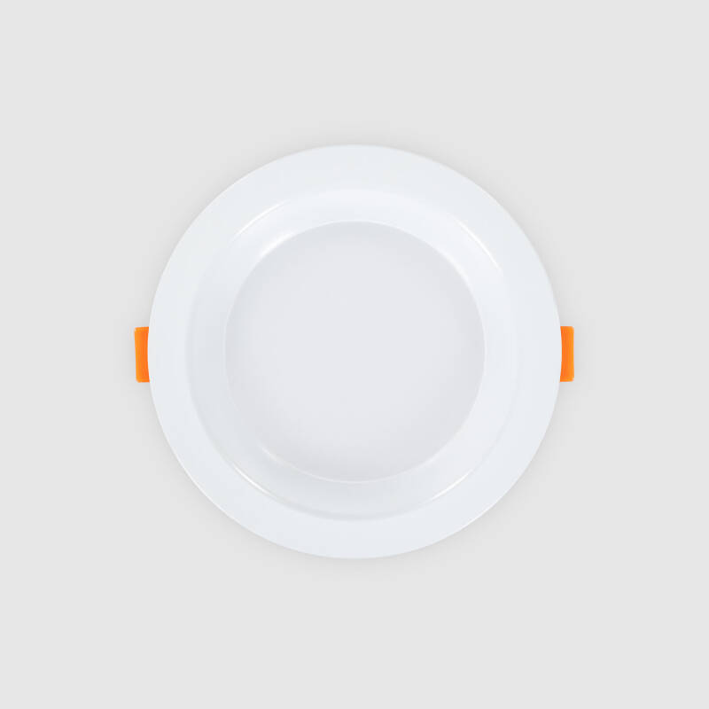 Image of Round 10W Daylight LED Downlight New Lux IP44 Cutout 105mm