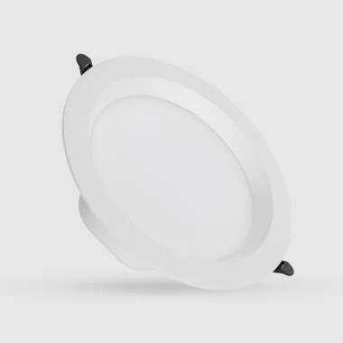 Round 24W Warm White LED Downlight Lux IP44 Cutout 200mm