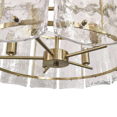 Image of Wisteria Vere Glass Ceiling Pendant Light