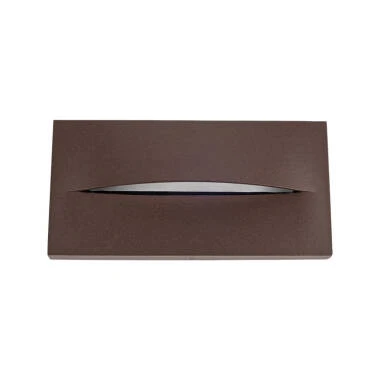 Edit Terra LED Rectangular Outdoor Flush Wall Light