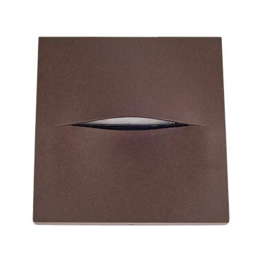 Edit Terra LED Square Outdoor Flush Wall Light