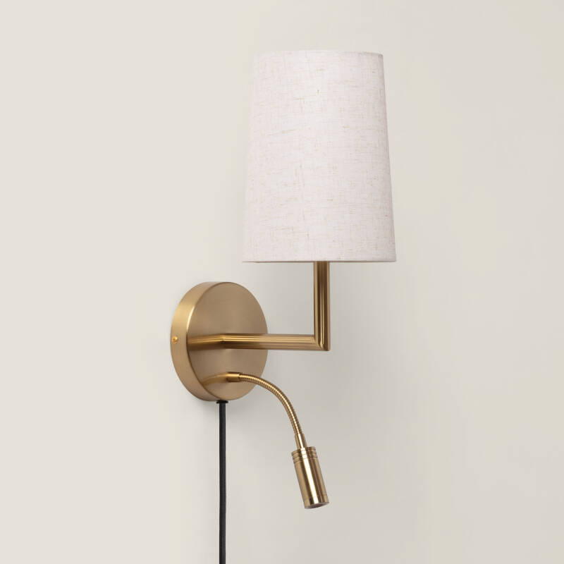 Image of Edit Ozu Wall Light with LED Reading Light