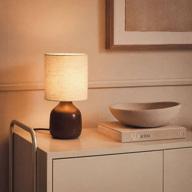 Image of Edit Maya Ceramic Table Lamp