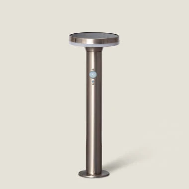 Helios 6W Warm White Solar LED Post Light with PIR Sensor