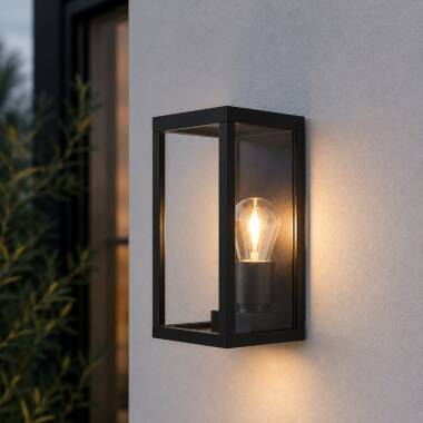 Image of Easyfit Core 12v Garden Lights - Freesia LED Outdoor Half Wall Lantern