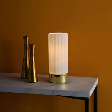 Dar Camille Touch Table Lamp