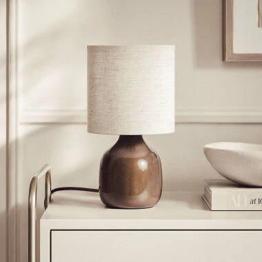 Image of Edit Maya Ceramic Table Lamp