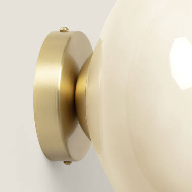 Image of Edit Kurta Glass Flush Wall Light