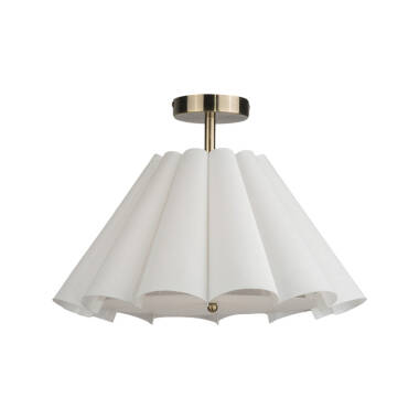 Image of Wisteria Violet Flush Ceiling Light